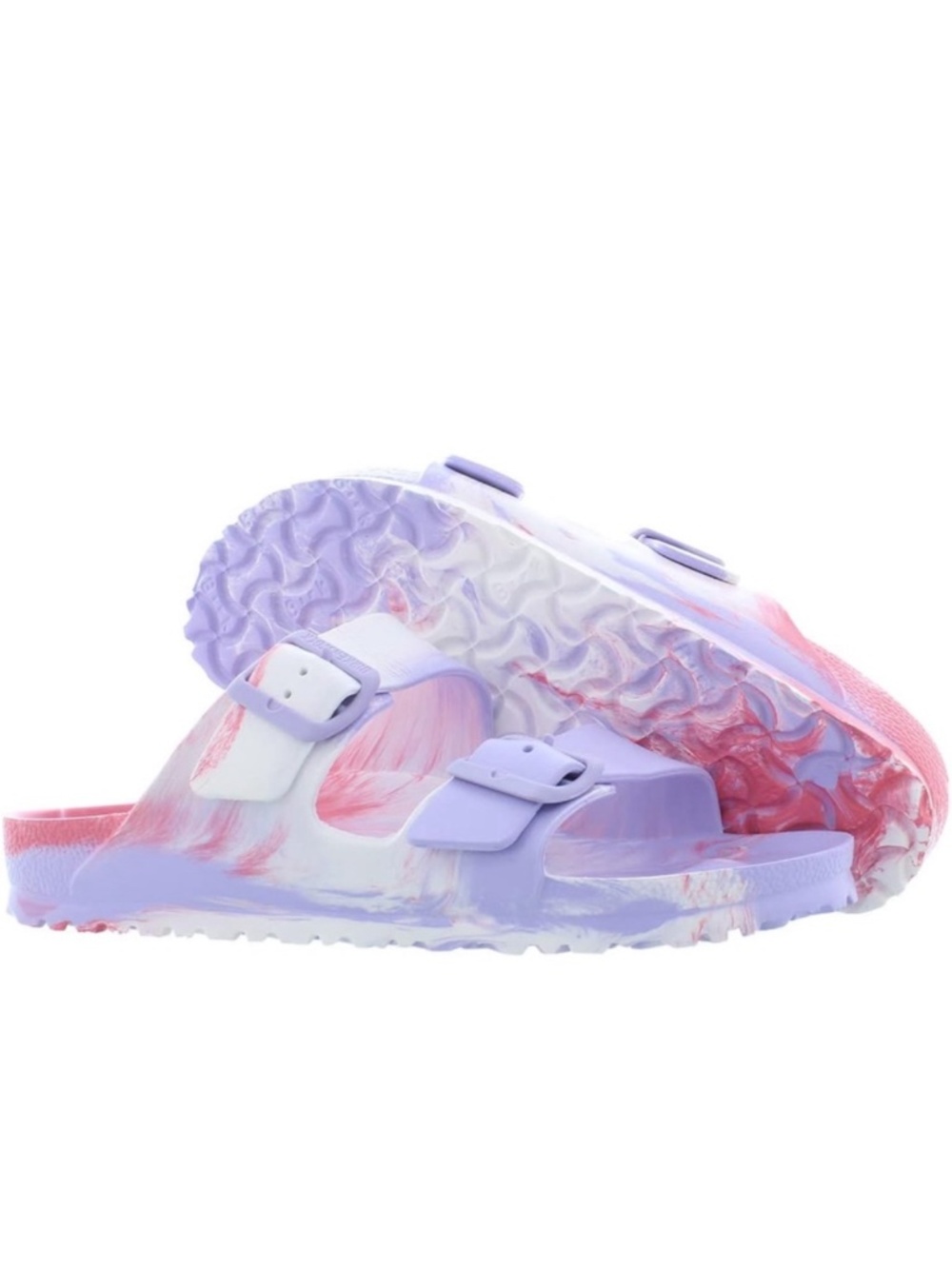Birkenstock Tie Dye Ombre Slip On Sandals Size 39